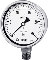 Đồng hồ áp suất có dầu P258 - Wise Vietnam - TMP Vietnam
