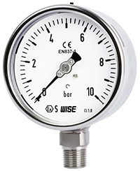 Đồng hồ áp suất Pressure gauge P252 Wise Control Việt Nam.