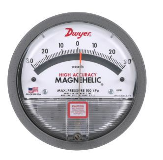 Đồng hồ đo chênh áp 2300-1000Pa hãng Dwyer.