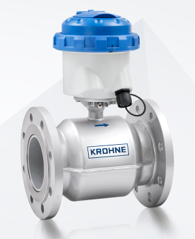 Đồng hồ đo lưu lượng điện từ Waterflux 3070 hãng Krohne.
