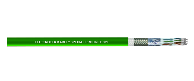 Cáp dữ liệu truyền thông Profinet 681,682 Elettrotek Kabel tại Việt nam