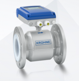 Đồng hồ đo lưu lượng điện từ Optiflux 4100 hãng Krohne.