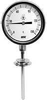 Đồng hồ nhiệt độ Sanitary bimetal thermometer T123-Wise Vietnam-TMP Vietnam