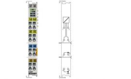 Module truyền thông-Serial interface RS232-EL6001- Beckhoff