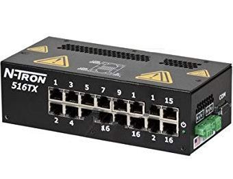 Switch mạng công nghiệp model 516Tx hãng Red Lion / NTron.
