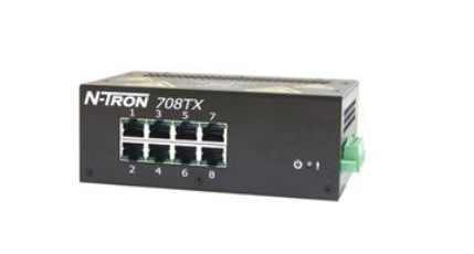 Thiết bị chuyển mạch - Ethernet switch 708TX - NTron hãng Red Lion